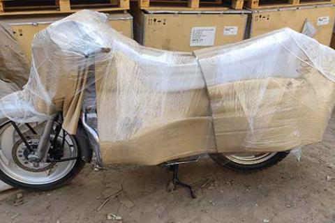 VRF Logistics Movers Packers Bike Packing