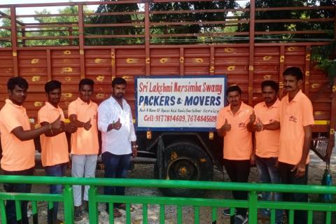 sri lakshmi narasimha swamy packers and movers team