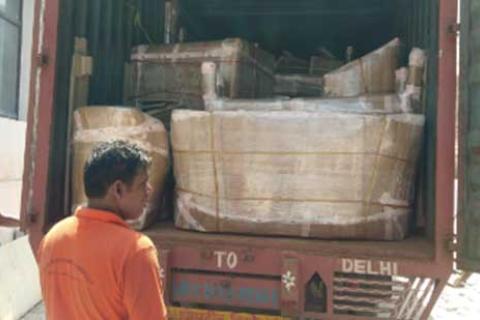 home care logistic packer mover loading