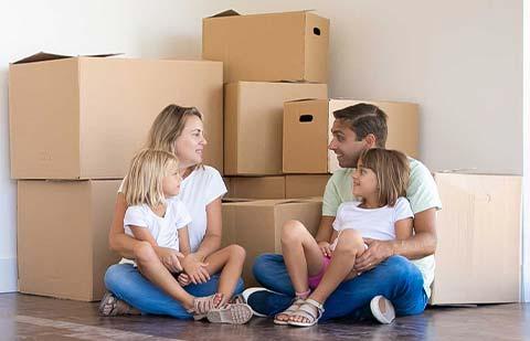 Kushagra-Packers-And-Movers-Customers-Enjoying-House-Shifting
