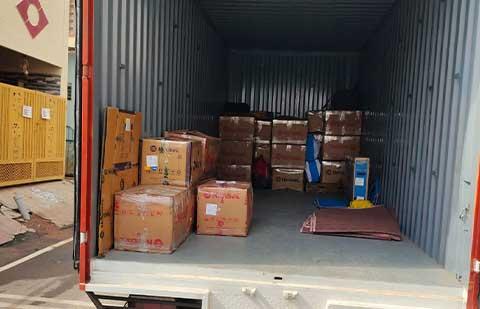 Sri Venkateswara Cargo Movers loading