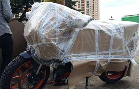 Tirupati Logistic Packers Movers Surat Bike Packing