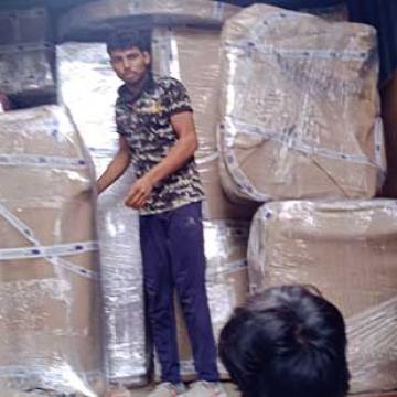 BCP Packers Movers Unloading