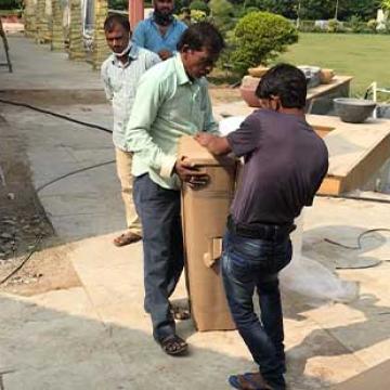Bhardwaj Cargo Packers Movers Unloading