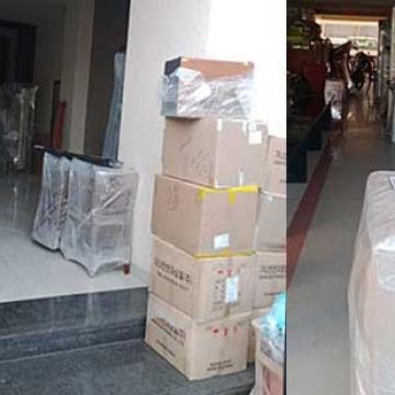 Safe Logistic Cargo Movers Packed Items