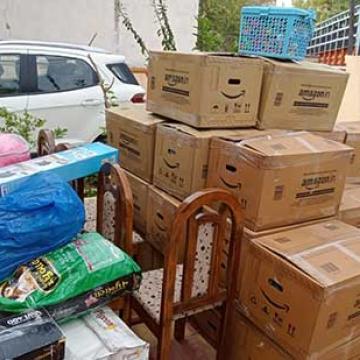 Sri Hari Cargo Packers Movers Unloading
